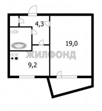 Продажа 1-комнатной квартиры, Новосибирск, Лебедевского ул., 4, Новосибирская область
