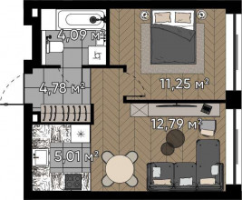 Продажа квартиры в новостройке, Берзарина ул., 37А, Москва