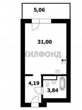 Продажа 1-комнатной квартиры, Новосибирск, Королева ул., 19, Новосибирская область