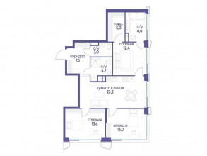 Продажа квартиры в новостройке, Мнёвники Нижн. ул., 1, Москва