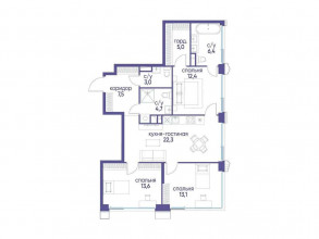 Продажа квартиры в новостройке, Мнёвники Нижн. ул., 1, Москва