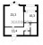 Продажа 1-комнатной квартиры, Бердск, М.Горького ул., 4, Новосибирская область