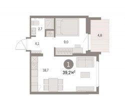 Продажа квартиры в новостройке, Екатеринбург, Академика Ландау ул, Д.ТР5, Свердловская область