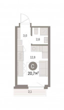 Продажа квартиры в новостройке, Екатеринбург, Академика Ландау ул, Д.ТР5, Свердловская область